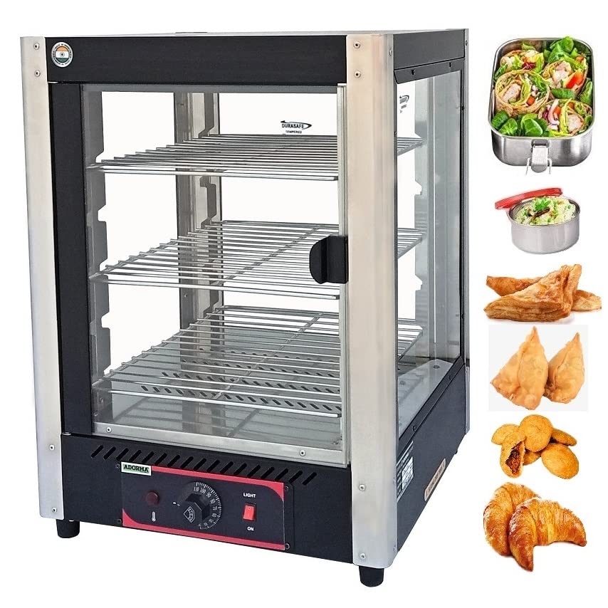 FDW 50L 600W Food Display Warmer 50 Liters, Food Grade Stainless Steel Interior with 1 Year Warranty…