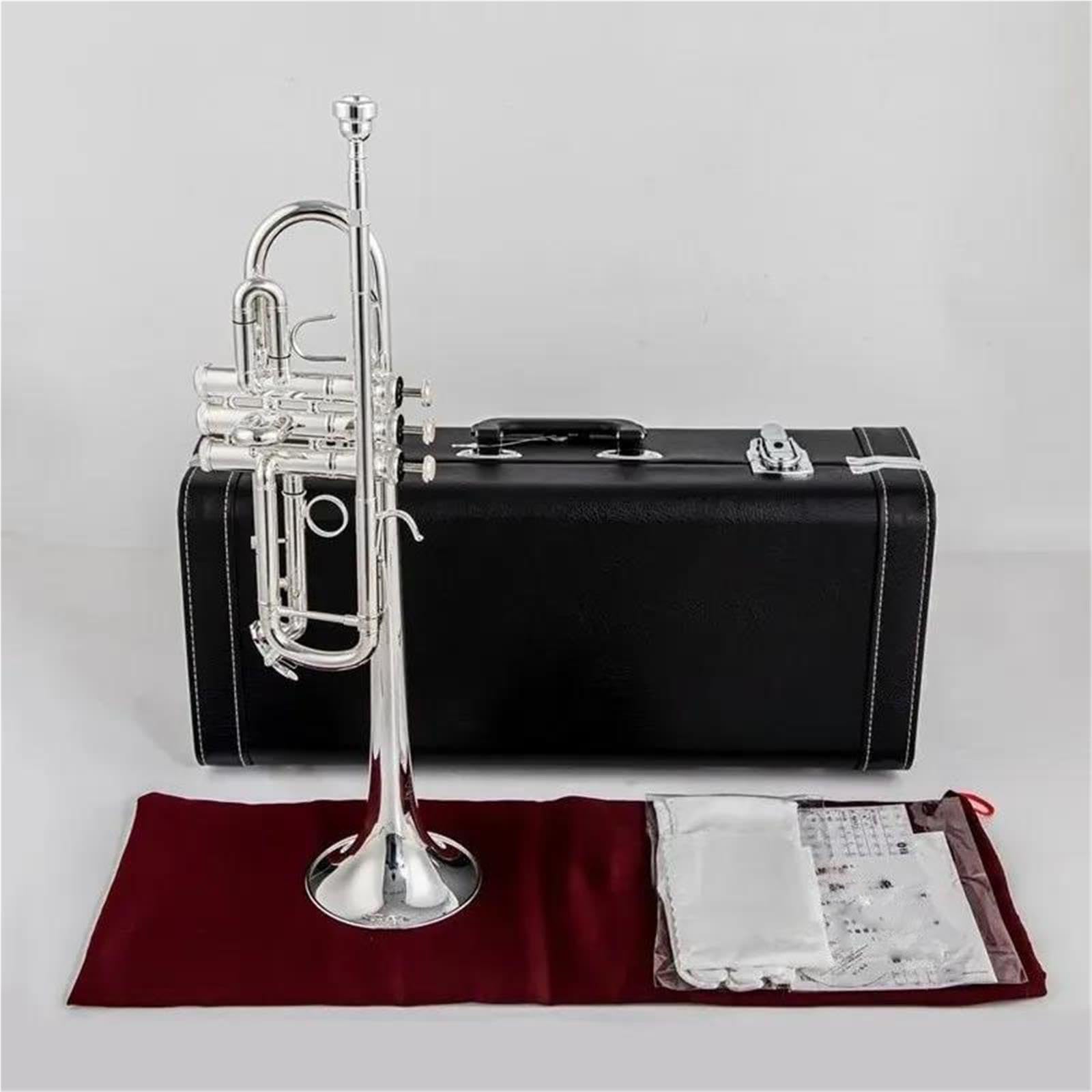 Trompeta C Profesional Con Estuche Trompeta Profesional