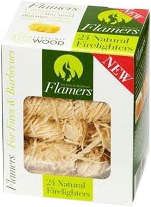 FlamersNatural Firelighters | 2 x 50