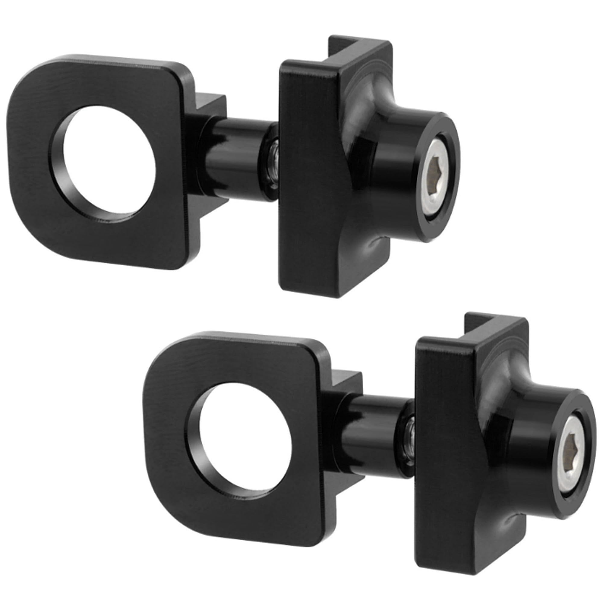 ANBOO Fietskettingspanner | Set Van 2 | Rood | Voor Fixie & Eenversnellingsfietsen