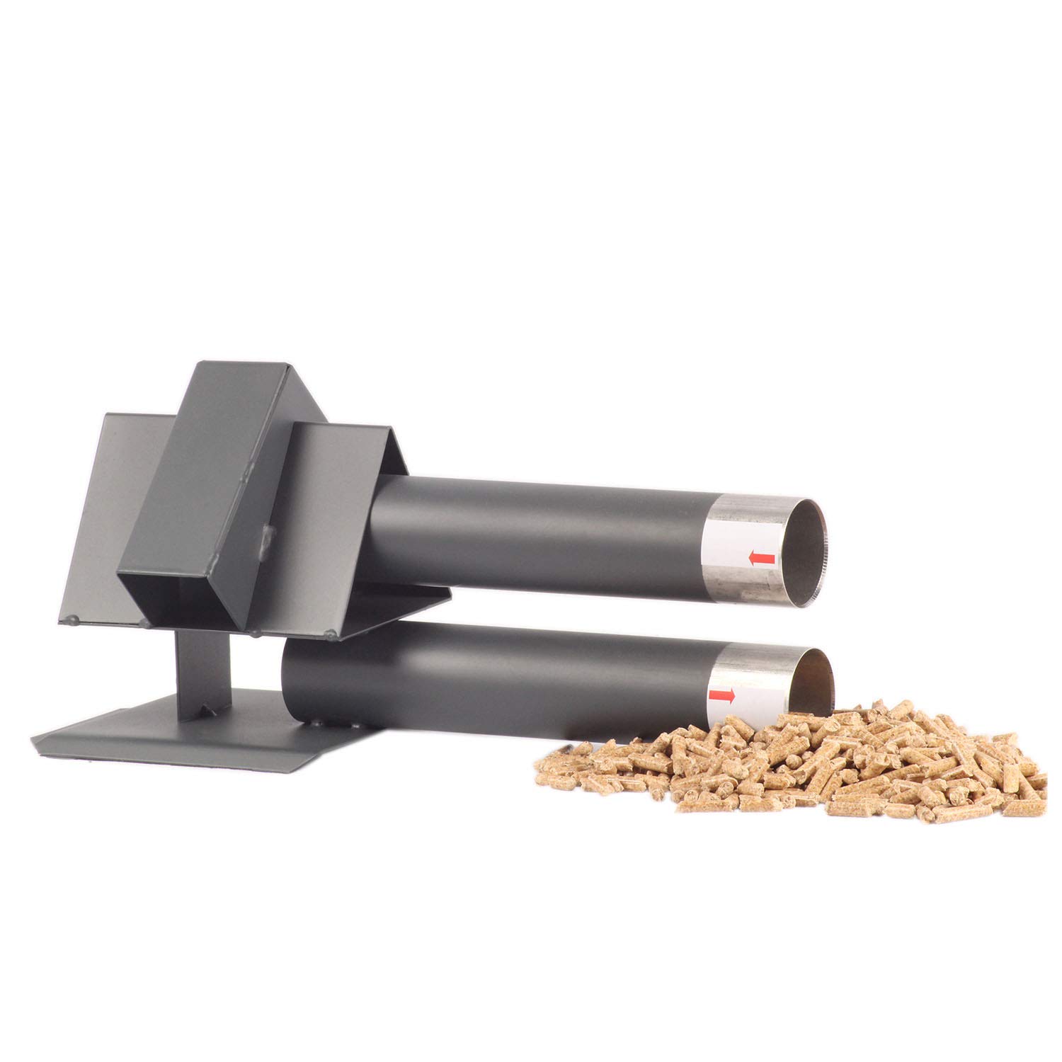 silos24 103403 Pellet Sonder Saugsonde, Saugsonde mit langen Stutzen, Zubehör für Pelletsaugsystem