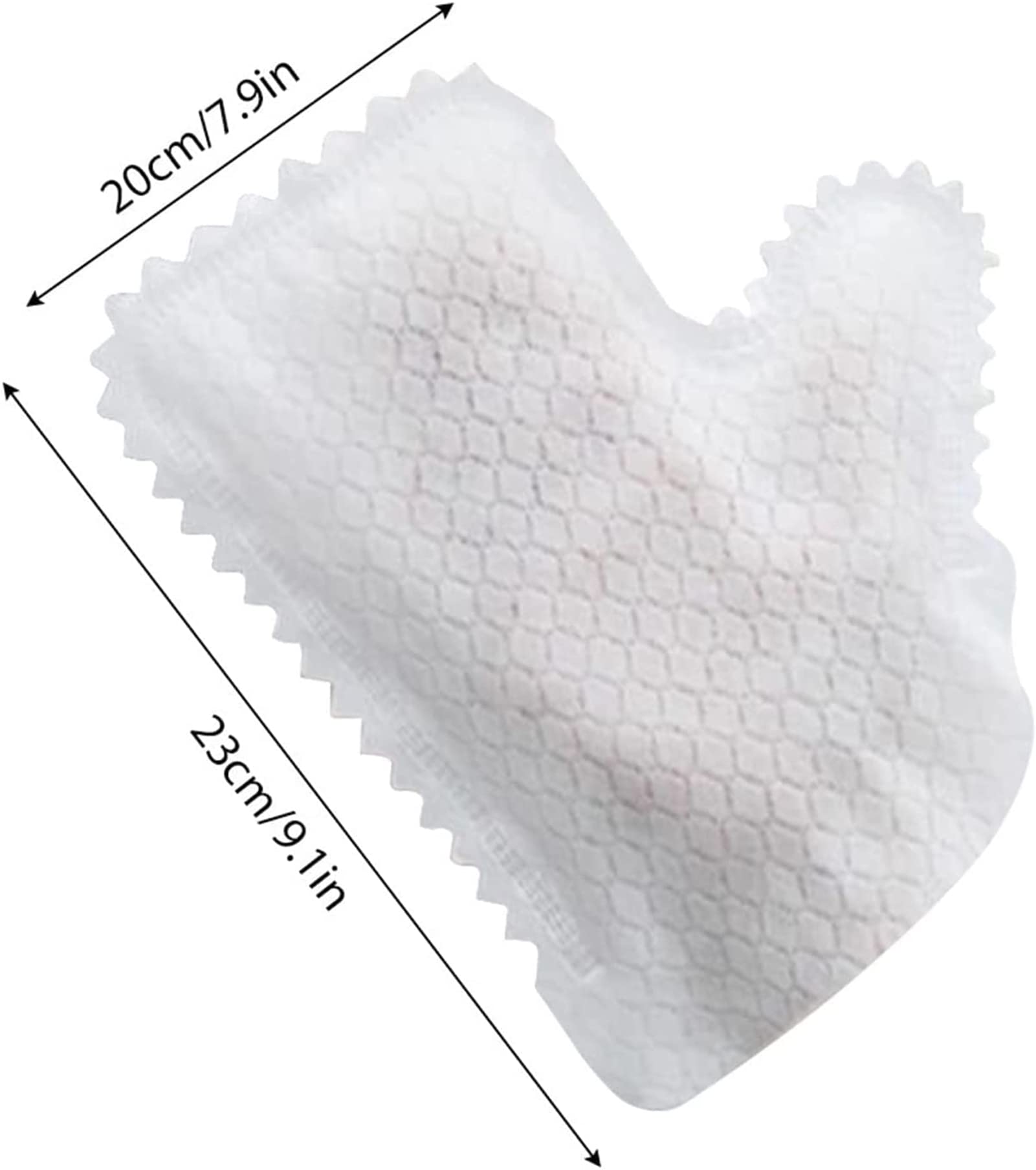 Guantes de Limpieza de Escamas de Pescado no Tejidos Reutilizables Lavables Electrostáticos para Eliminar el Polvo Paño de Limpieza de Microfibra para Ventanas, Vidrios,60pcs