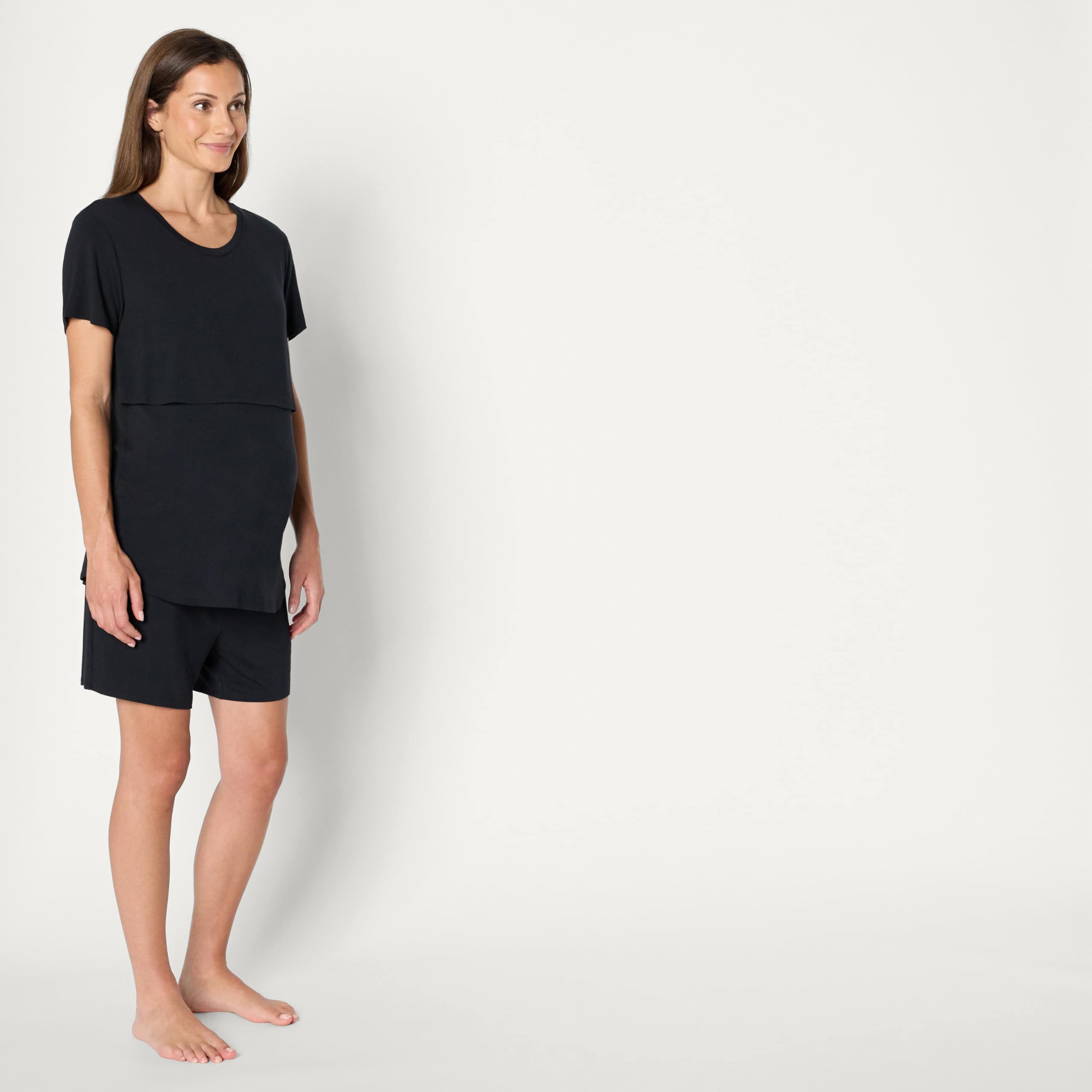 Amazon Essentials Femme Ensemble de Pyjama de Maternité en Modal Doux