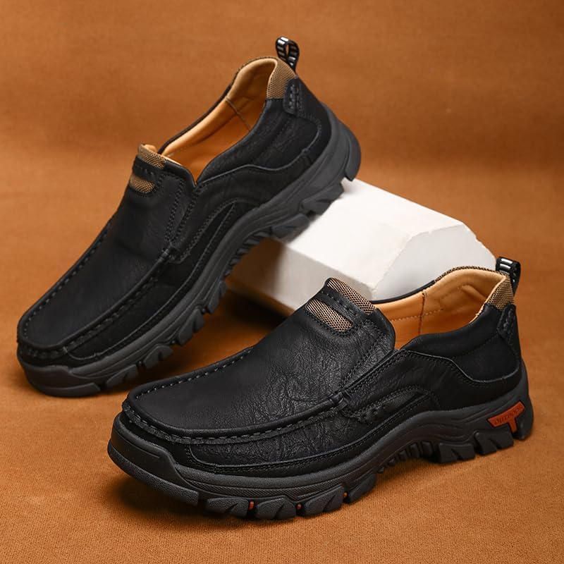 Shaire Men's Loafers Slip-On Shoes Classic Comfort with Memory Foam Casual Driving Moccasins - Image 3