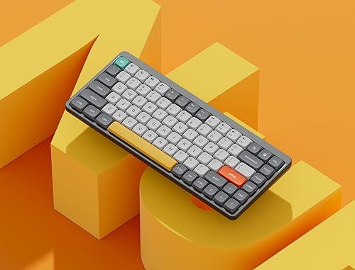 Miniatura 2 de nuphy Air75 Mechanical Keyboard 75 Low Profile Wireless Keyboard Supports Bluetooth 50 24G and Wired Connection Compatible with Windows and Mac OS