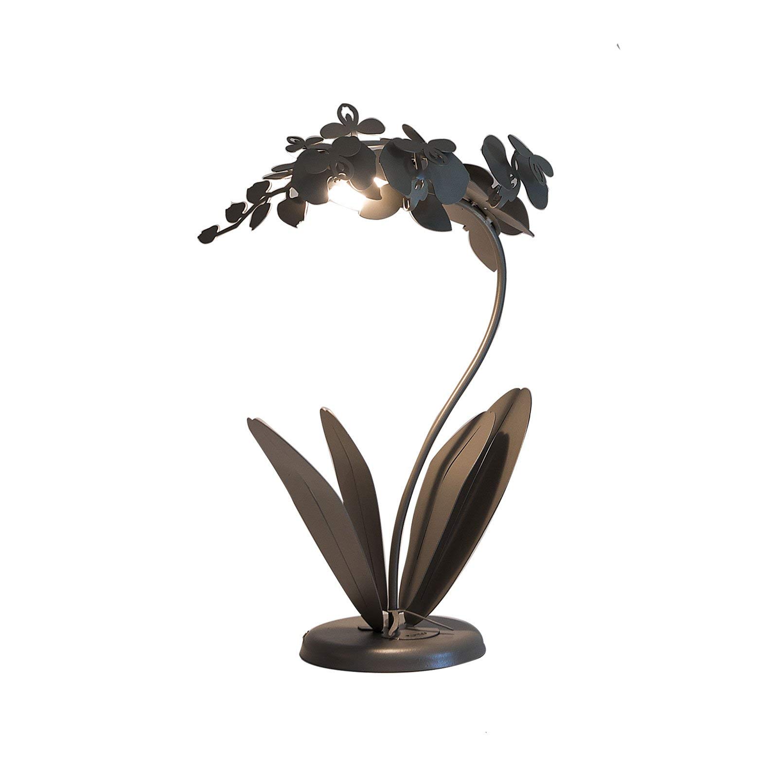 Lampe de table orchid sable Arti e Mestieri petite taille pour console