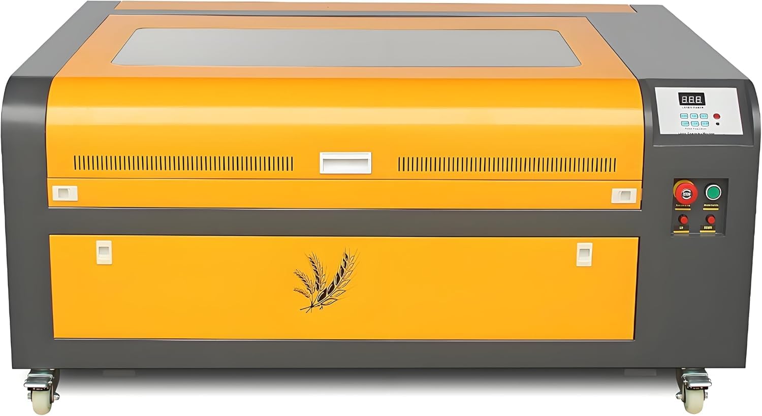 100W Lasergravurmaschine CO2 Lasergravierer 900 x 600 mm CO2 Laser Cutter Laser Cutting Engraving Engraver Cutter Integrierte Lasergravur Gravurmaschine für Holz und Leder mit Lightburn Software