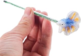 Fish Training Wand For Betta Starter Betta Kits Tail Training Stick Aquariums Wand Betta Fish Wand Fishtank Decoration