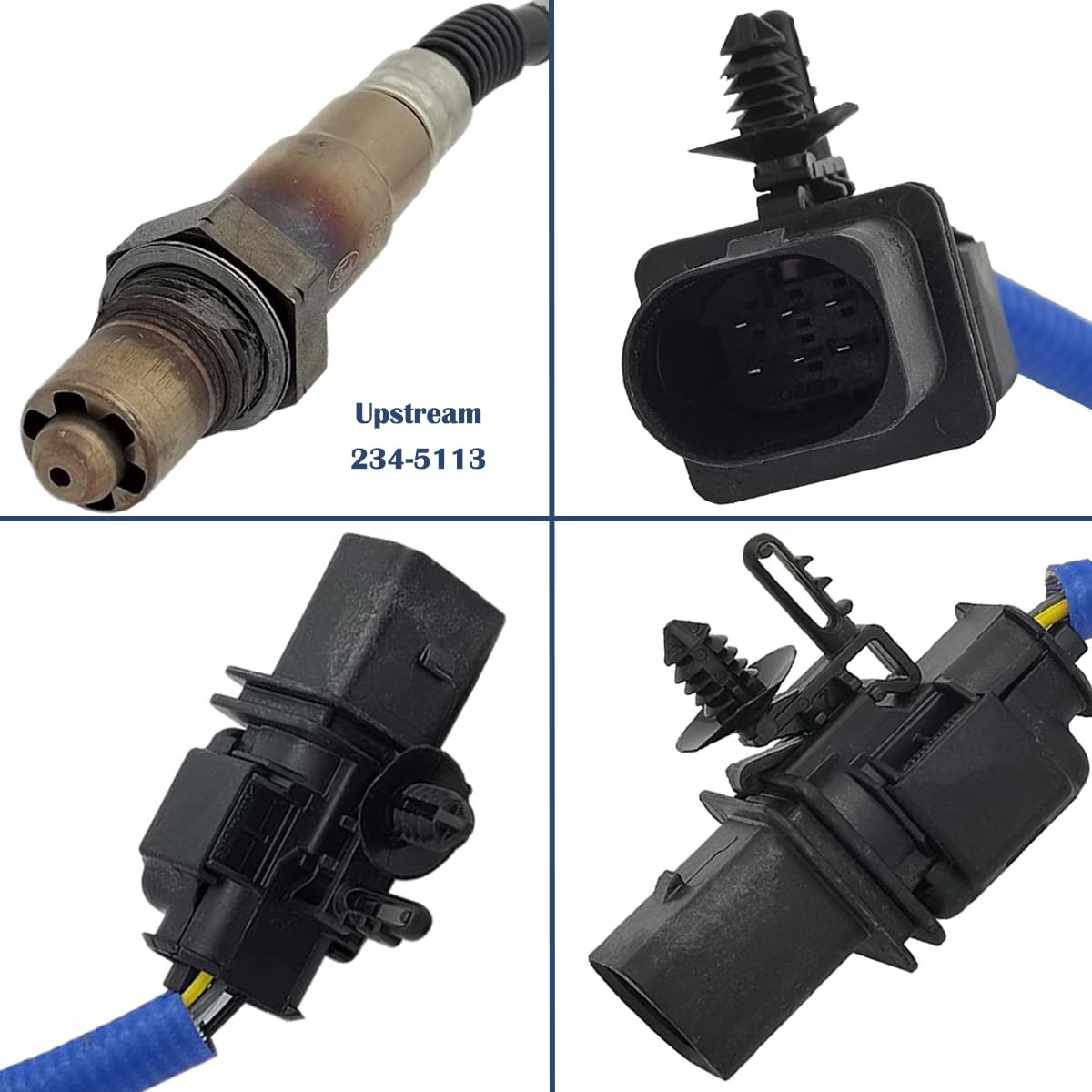 4Pcs 234-5076 234-5113 234-4490 * 2 Upstream Downstream Oxygen Sensor for 2011 2012 2013 2014 F-o-r-d F-150 V6-3.5L Turbocharged 8F9Z9F472E 8F9Z-9F472-B BL8Z-9G444-A