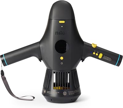 Nilox Waterscooter, Acqua Scooter Elettrico per SUP e Immersioni Fino a 5 m di profondità, Fino a 60 min di Utilizzo, 2 velocità Fino a 5 km/H, Facile da Trasportare