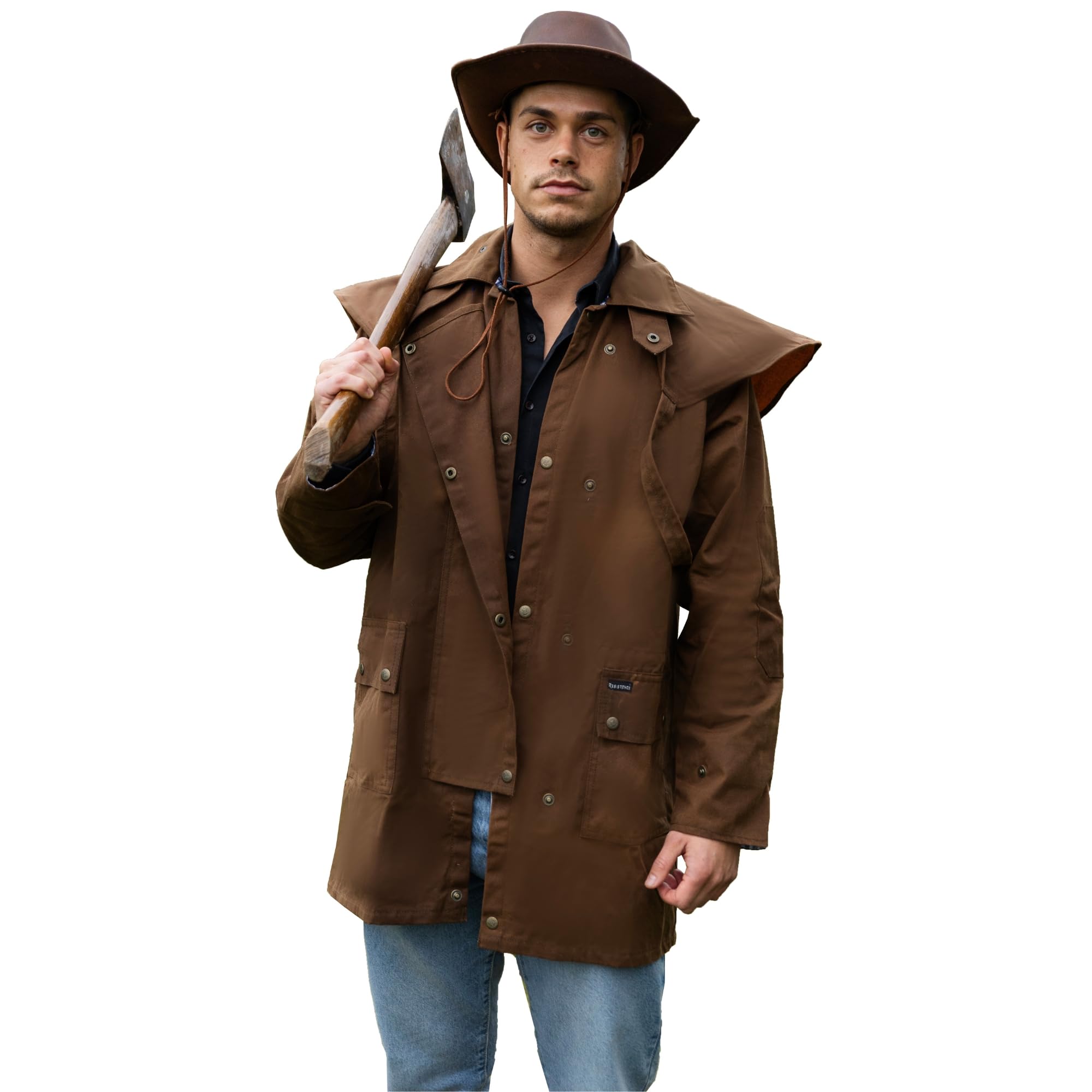 Resistance 3/4 Oilskin Duster