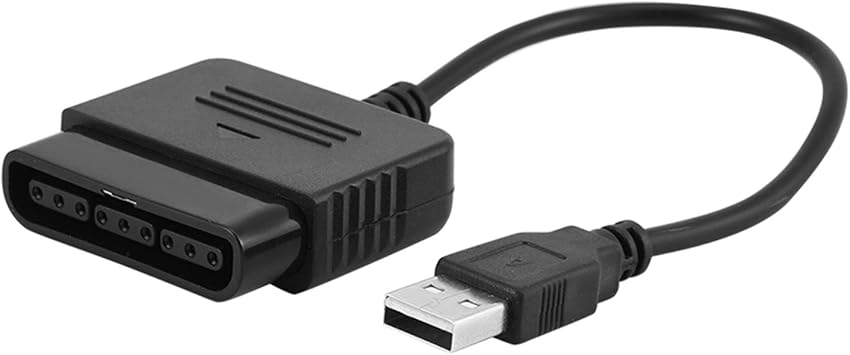Controller Adapter Controller Converter Sony Playstation 2 PS2 Controller to USB Adapter Converter Retro Console Controller Converter PS3 Amp for Windows PC