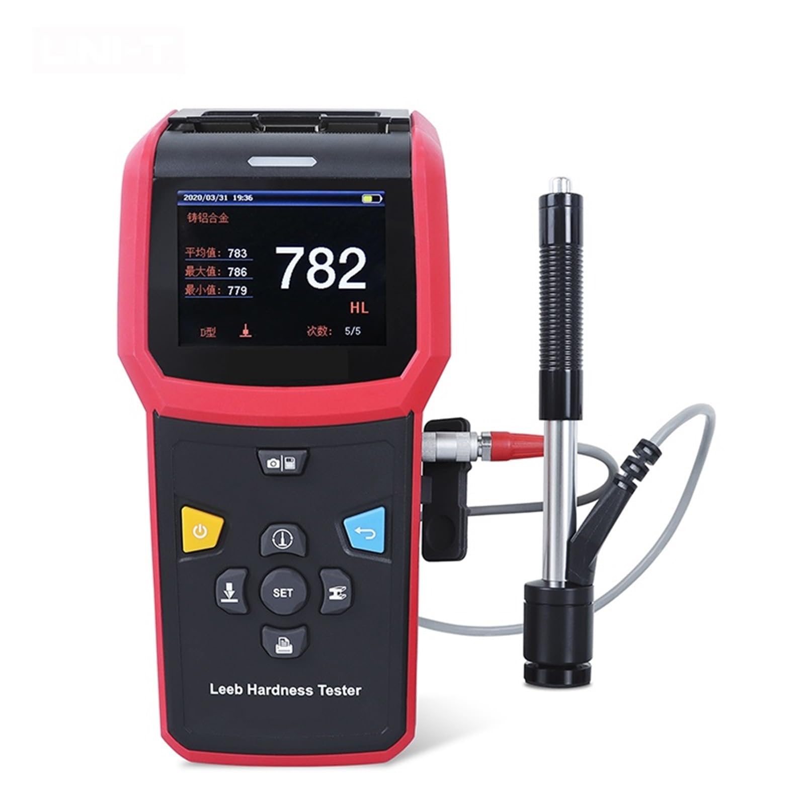 CUDTAPI Digital Leeb Hardness Tester Vickers Steel Metal Portable Hardness Tester