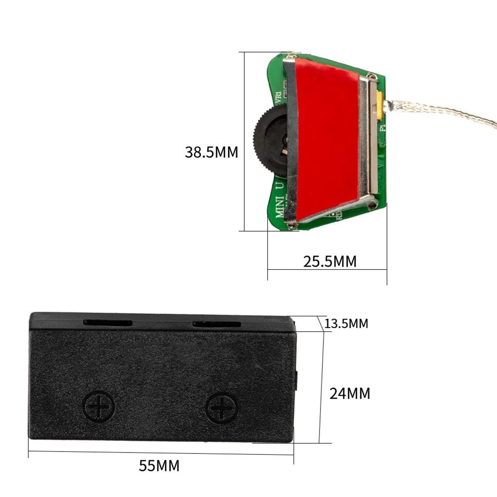 Pickup Per Chitarra Acustica Kit Pickup Preamplificatore Per Chitarra Acustica Migliora Il Suono Della Chitarra E Dona Un Tono Acustico Più Puro