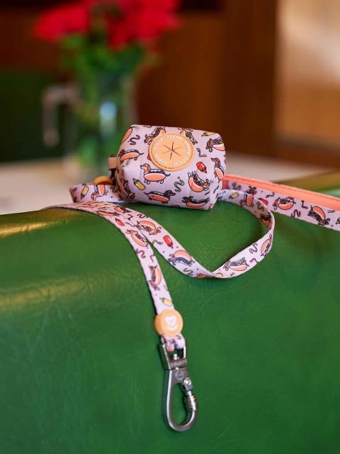 Foto 4 de 4 de DUKIER - Dispensador de Bolsas para Excrementos Perro, Portabolsas de Tela, Accesorio Animales…