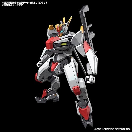Miniatura 13 de Bandai Hobby - AMAIM: Warrior at The Borderline - 01 MAILeS KENBU, Bandai Spirits HG 1/72 Model Kit