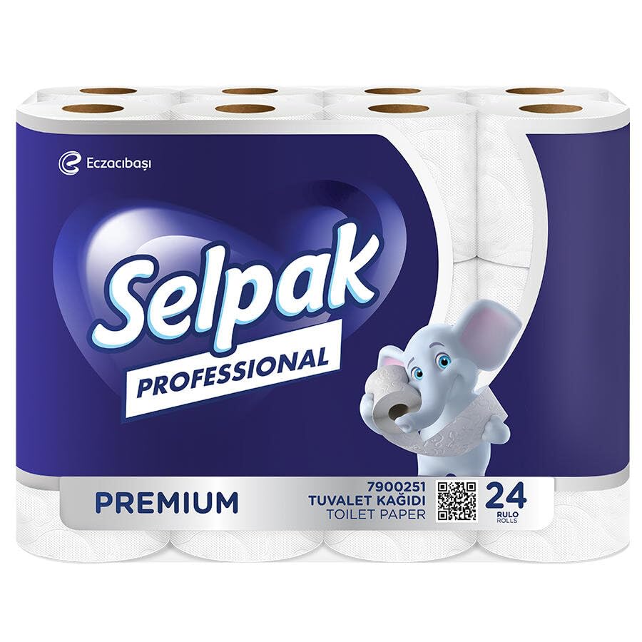 Selpak Professional Premium Tuvalet Kağıdı, 24 Rulo