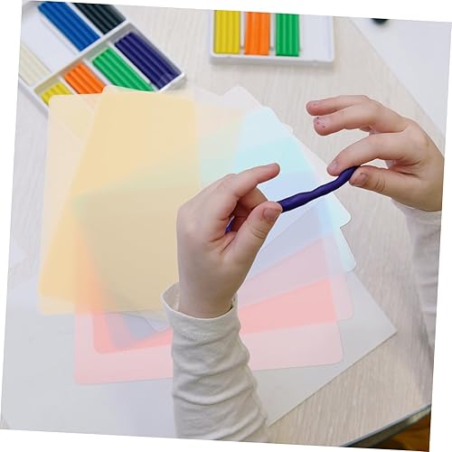 Miniatura 7 de 8 alfombrillas de arcilla de cerámica para niños y niñas, tableros de modelado antiadherentes, herramientas de escultura para proyectos de arte