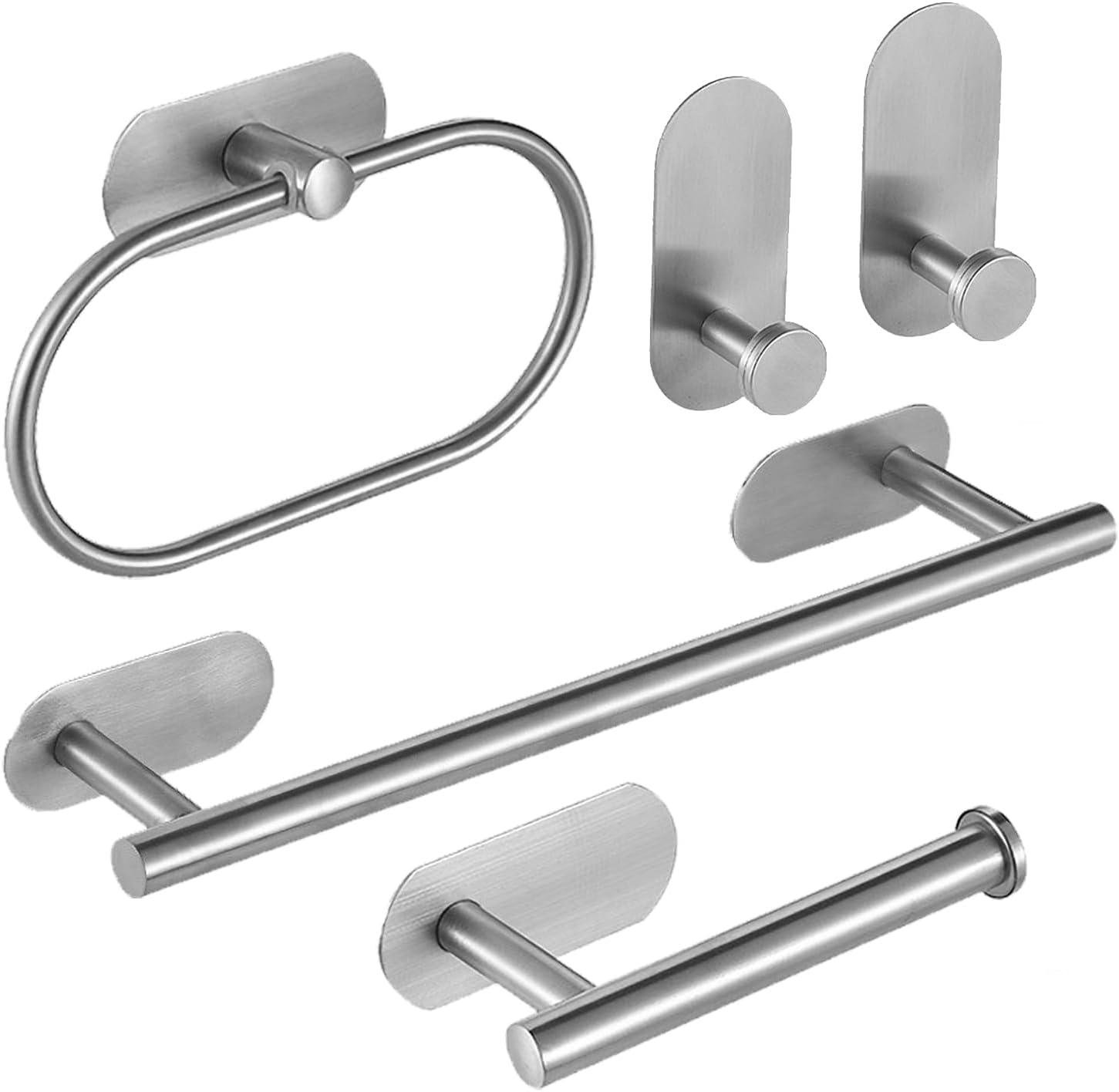 5Pcs Bathroom Accessories Set, Bathroom Hardware Set, Towel Bar Set