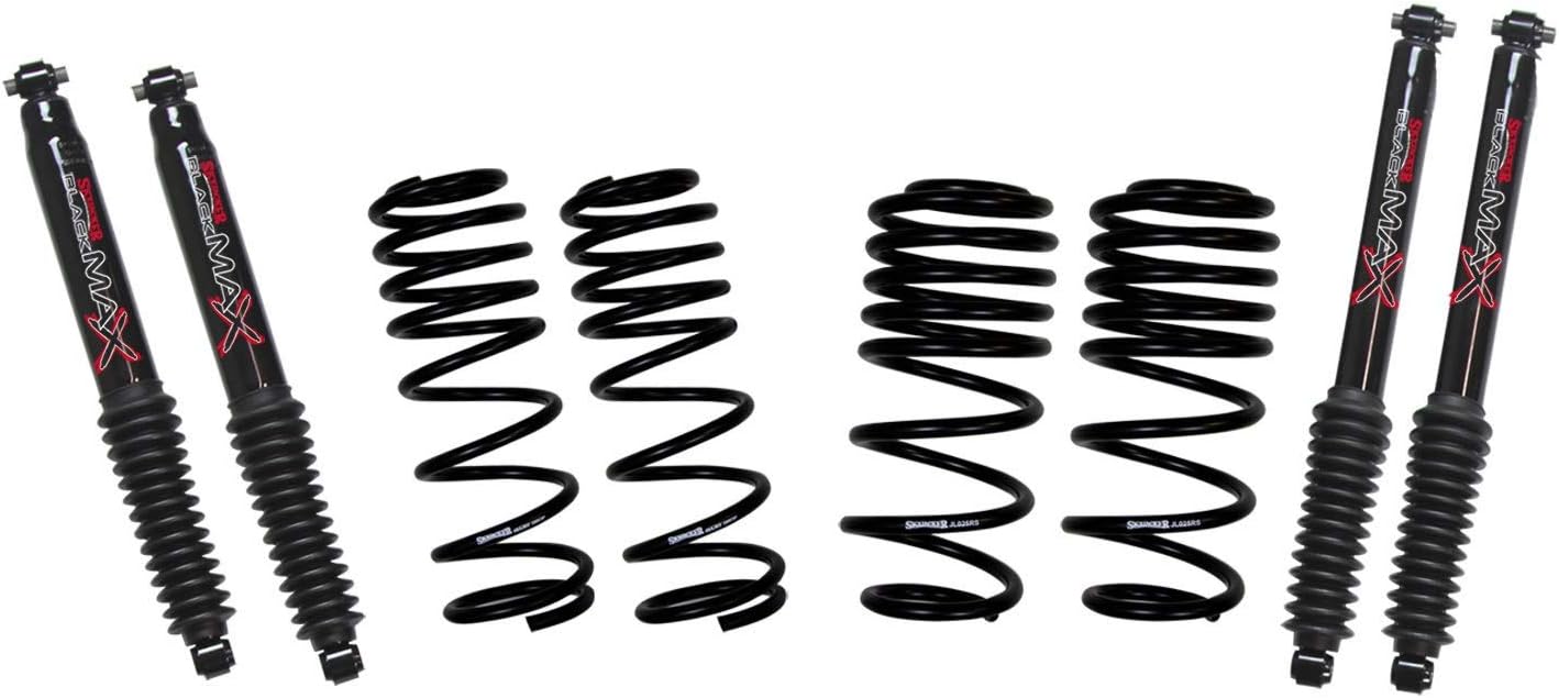 Skyjacker LOWJL025PB Suspension Lift Kit w/Shock Fits 18 Wrangler (JL)
