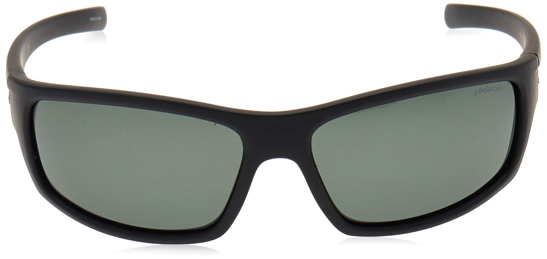 Polaroid Men's P8411 Rc 9ca Sunglasses, Black/Green Polarized, 63 UK