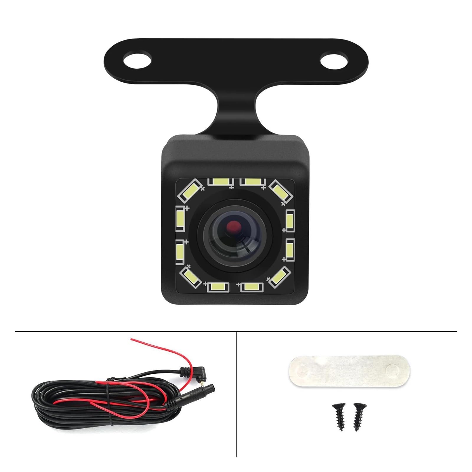 Retrocamera Auto Telecamera Retromarcia Auto Telecamera Retromarcia Posteriore Auto A 4 Pin IP67 Assistenza Al Parcheggio Visione Notturna Impermeabile Retrocamera Kit