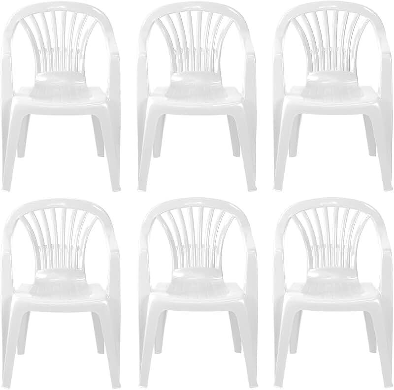Amazon.co.uk plastic garden chairs