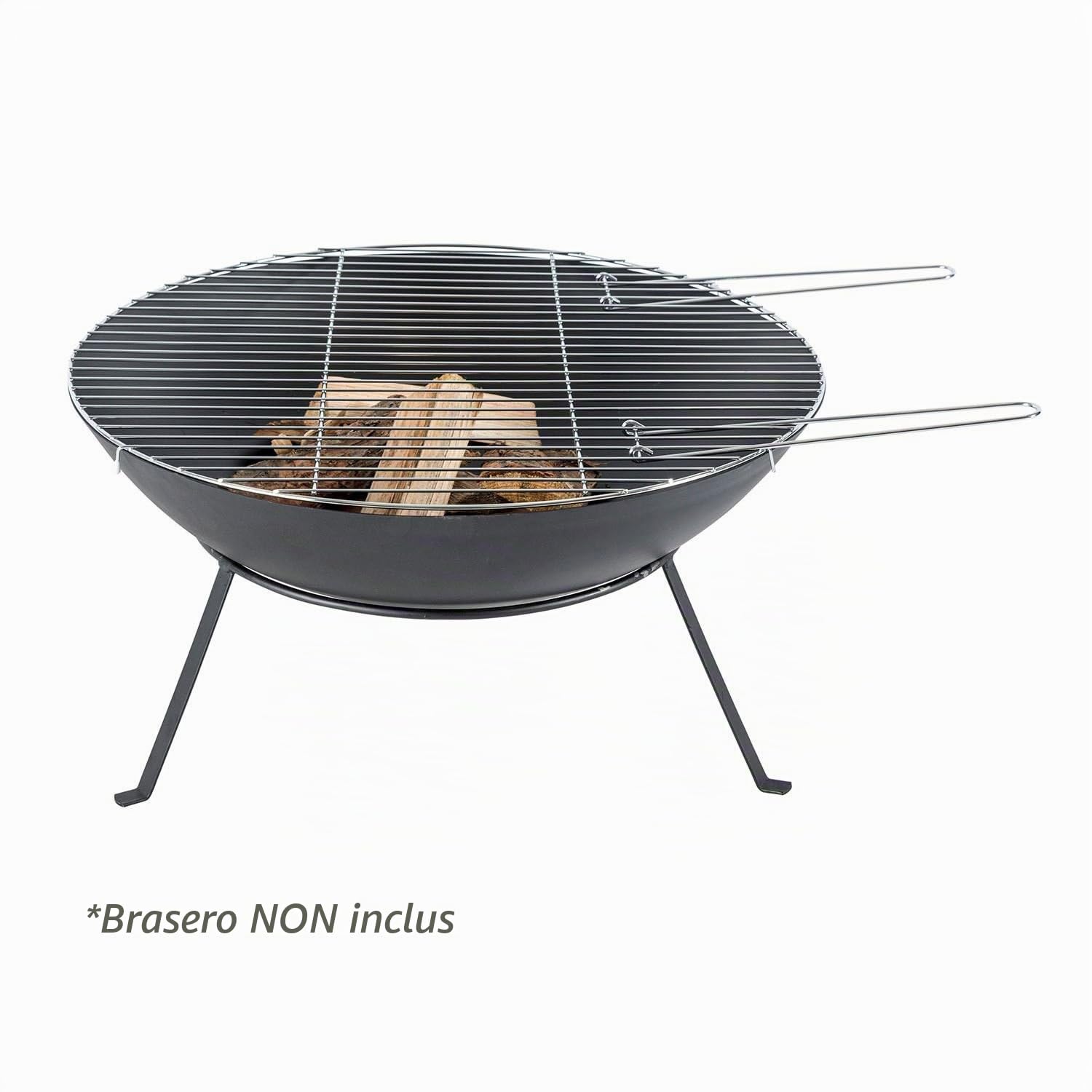 HOMESCAPES - Grille de Barbecue 60 cm de diamètre