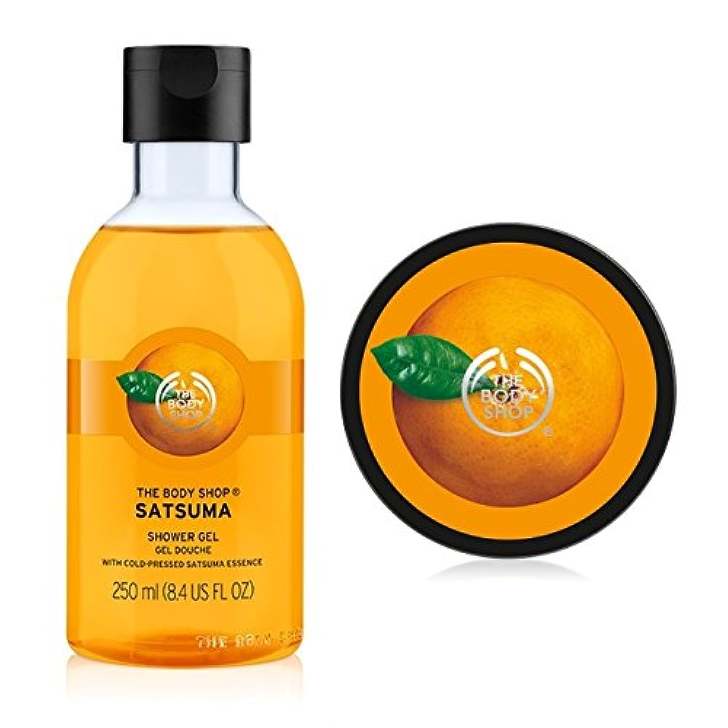 Satsuma żel pod prysznic 250 ml + masło do ciała Satsuma 200 ml żel pod prysznic 250 ml + masło do ciała Satsuma 200 ml