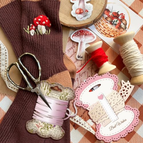 GLOBLELAND Spool Bow Display Card Metal Die Cuts Metal Ribbon Organizer Cutting Die Spool Thread Cutting Dies for DIY Scrapbooking Photo Album Decorative Embossing Paper Card - Image 2