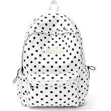 Polka Dot Backpack Cute Coquette Daypack Nylon Y2K Bookpack