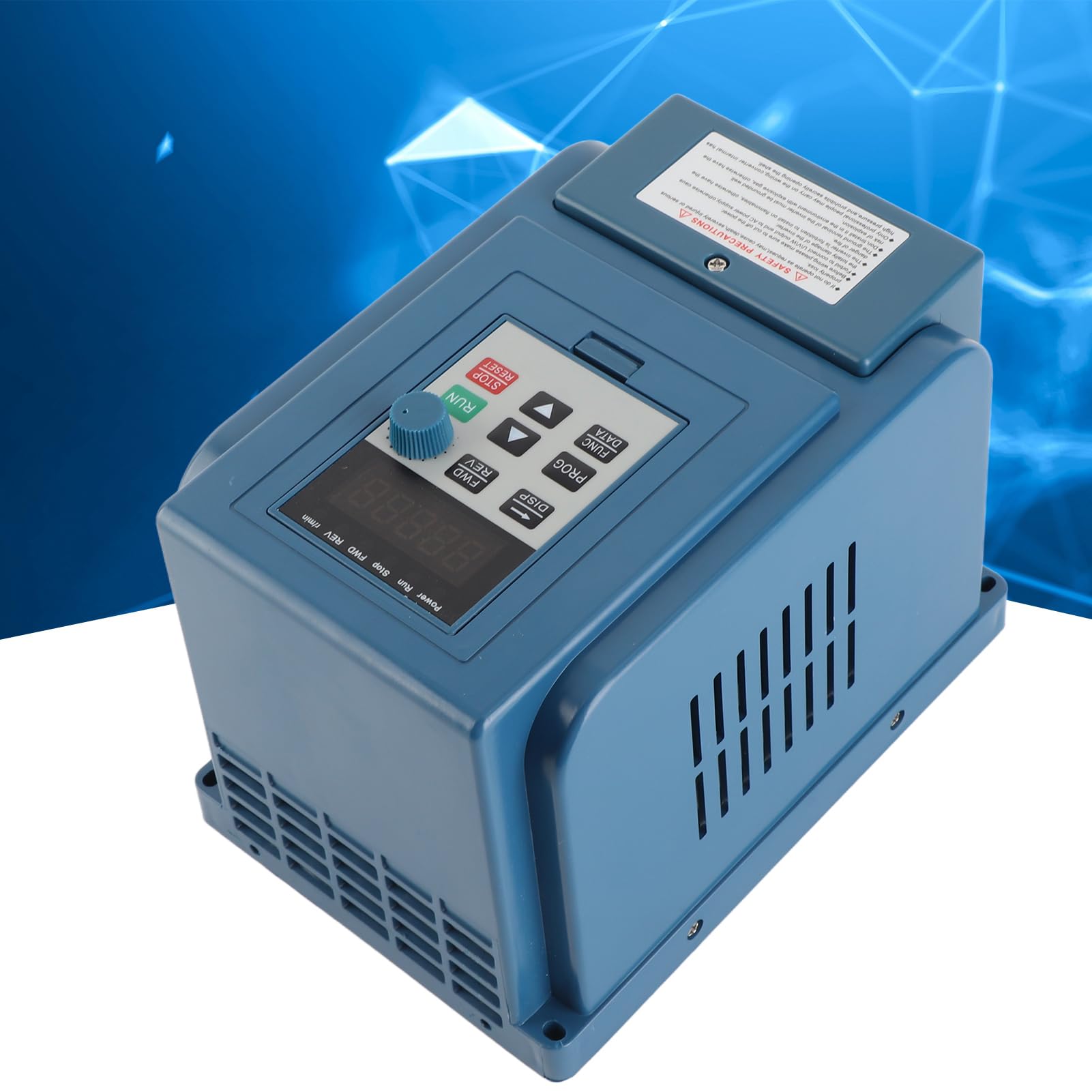 Inverter a Frequenza Variabile 380V 4KW Trifase con Display Digitale, VFD per Fresatrice CNC, Impermeabile, AT3-4000X
