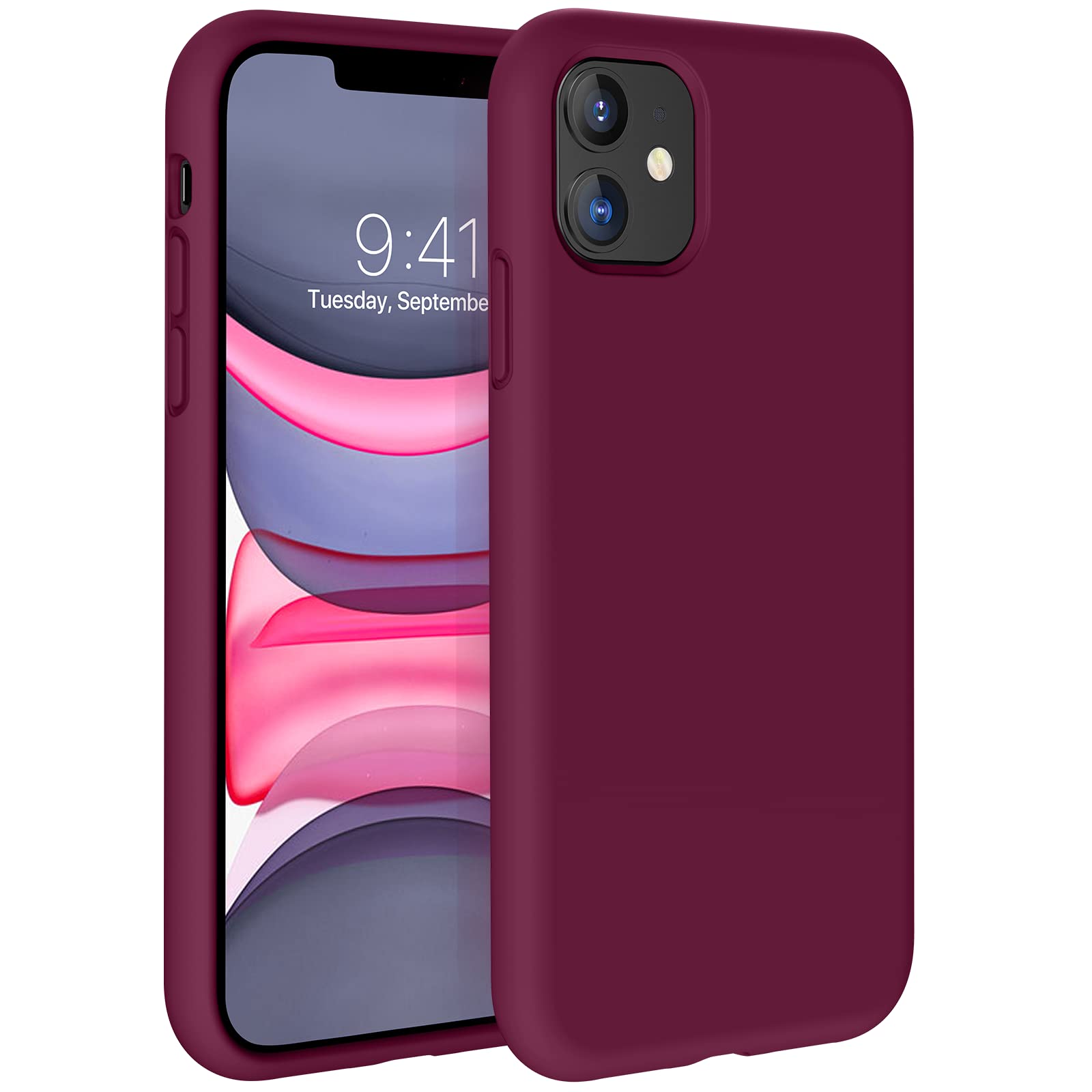 Miracase Liquid Silicone Phone 11 Case 