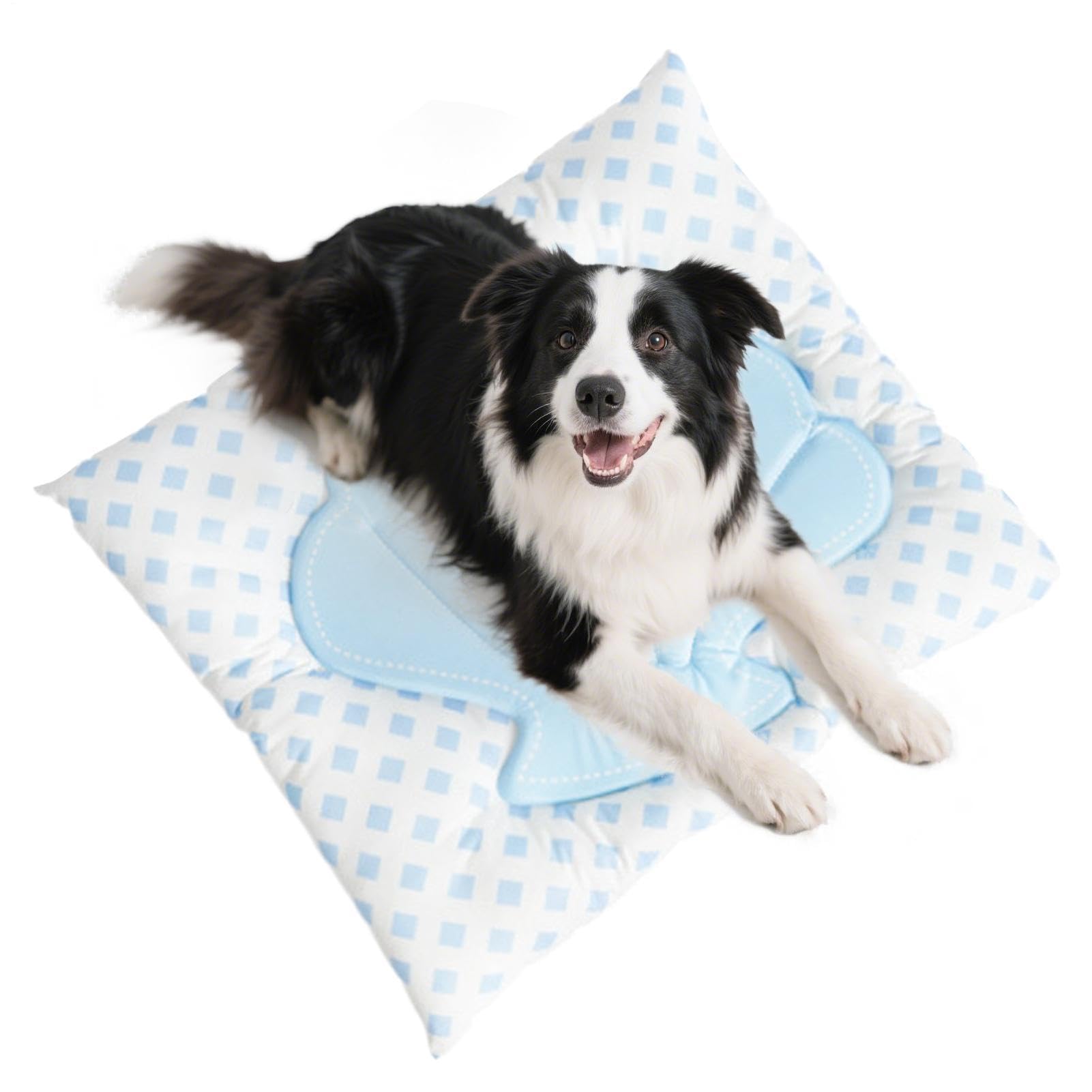 Tapis rafraîchissant pour chien forme coque confort