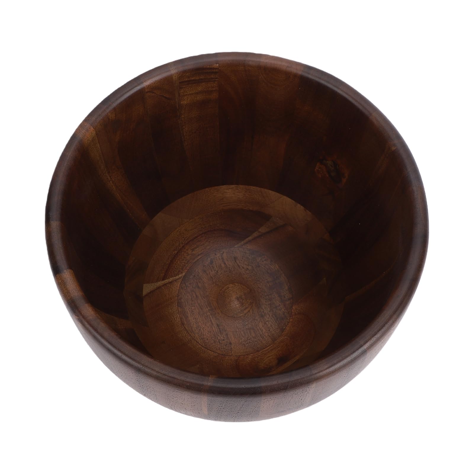 Topiky Ensaladera de Madera, Versátil, Hecho a Mano, para Servir Ensaladas y Aperitivos, Capacidad de 4,5 Litros