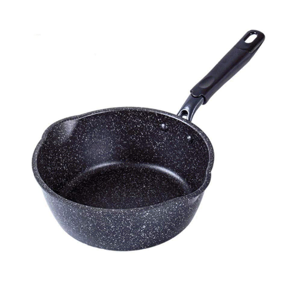 Patelnia indukcyjna z powłoką marmurową Odporna na zarysowania Można myć w zmywarce Nonstick Okrągła aluminiowa patelnia (D28 * 8 * 47 * 25 cm)