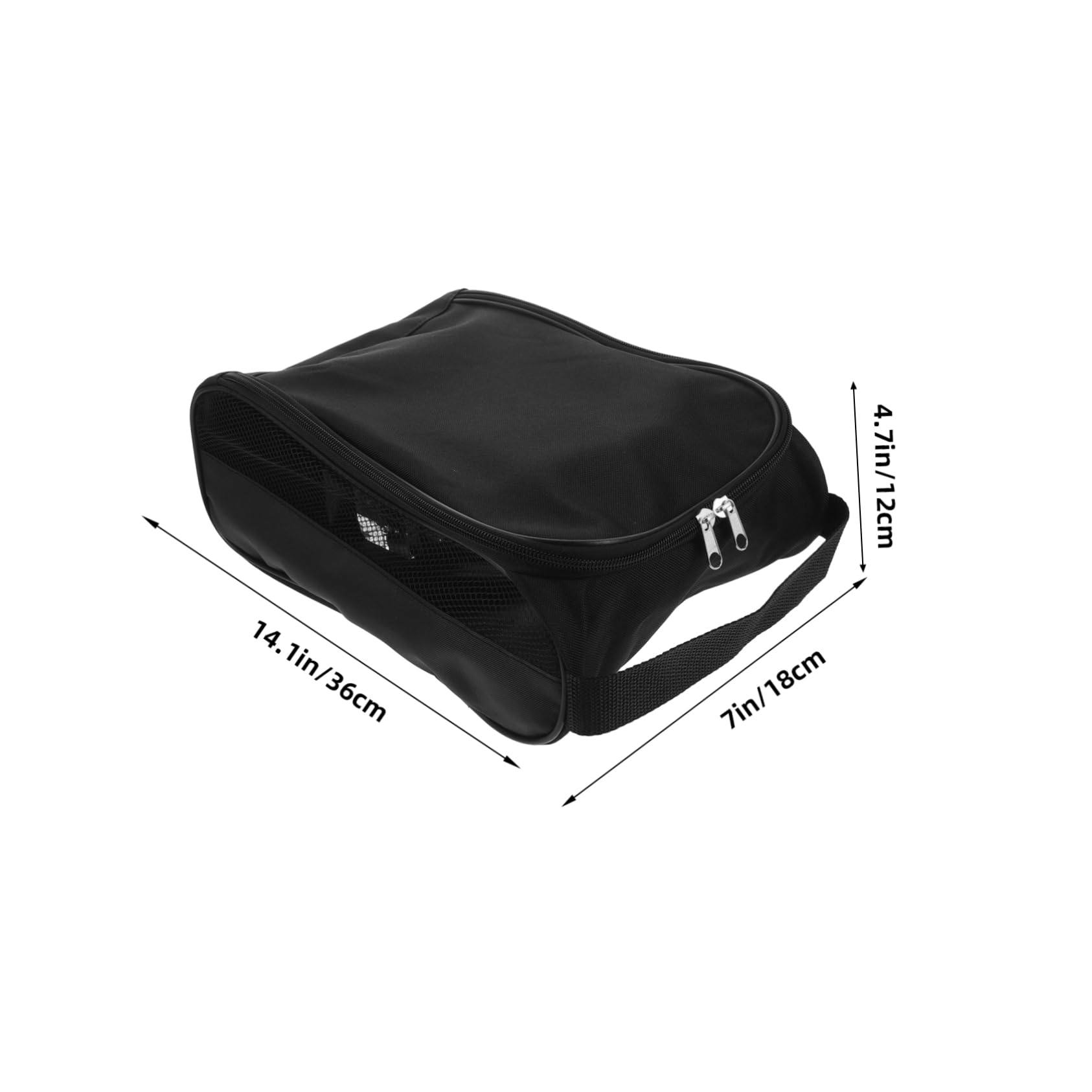 Parliky Golf Shoe Bag Shoe Storage Multi-functional Travel Case Nylon Material Handheld Organizer