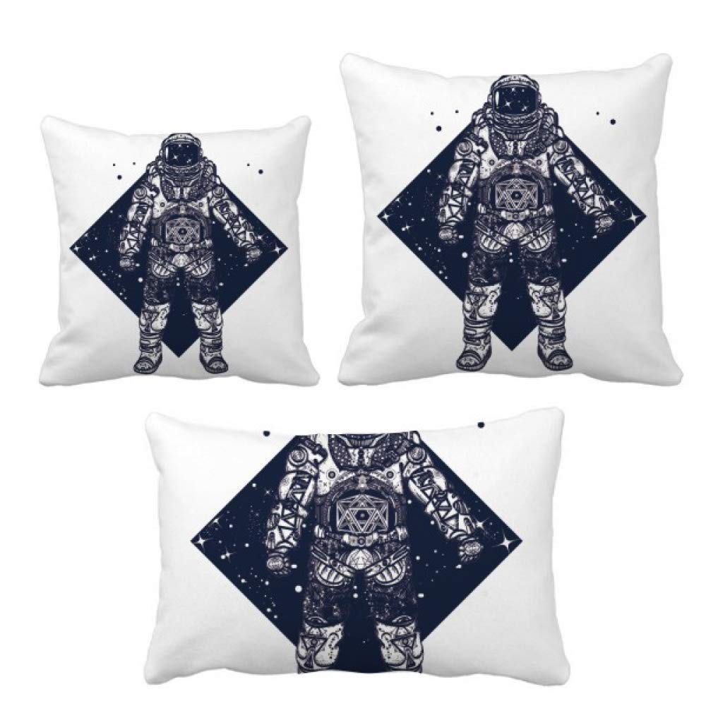 Astronaute et étoiles parure de coussin pour créer un coin lecture cosy