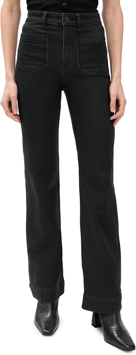 Faherty Women's Stretch Terry Wide Leg Pants