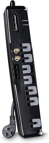 Miniatura 3 de CyberPowercsht706tcHome Theater Surge 1950j 7Out