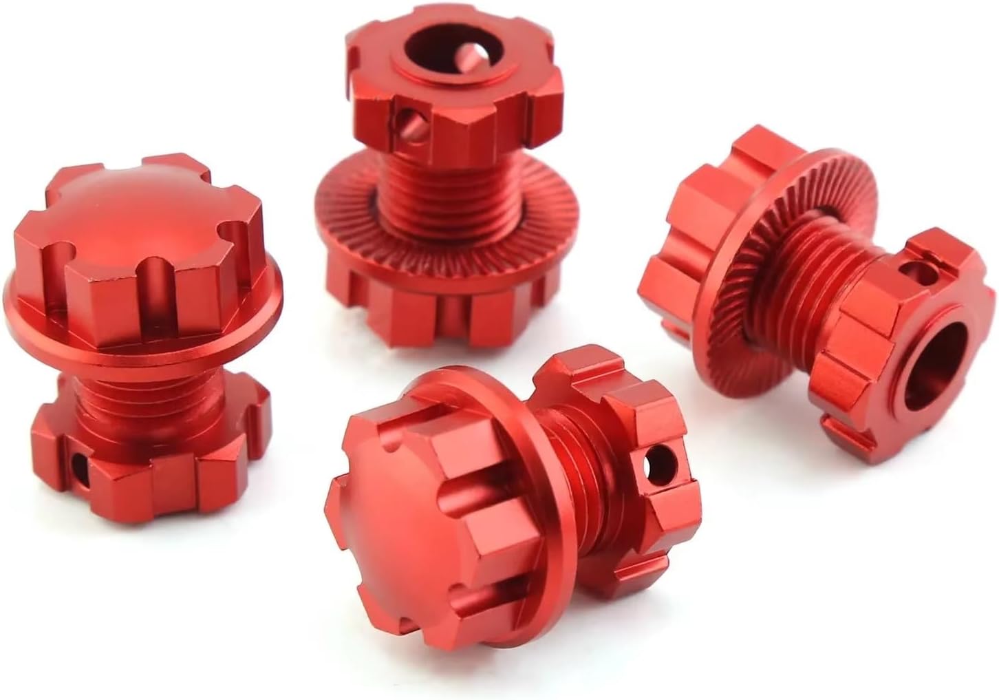 RCアップグレードパーツ For Traxxas For E-Revo 2.0 For Maxx 1/8 1/10 メタル17mmス