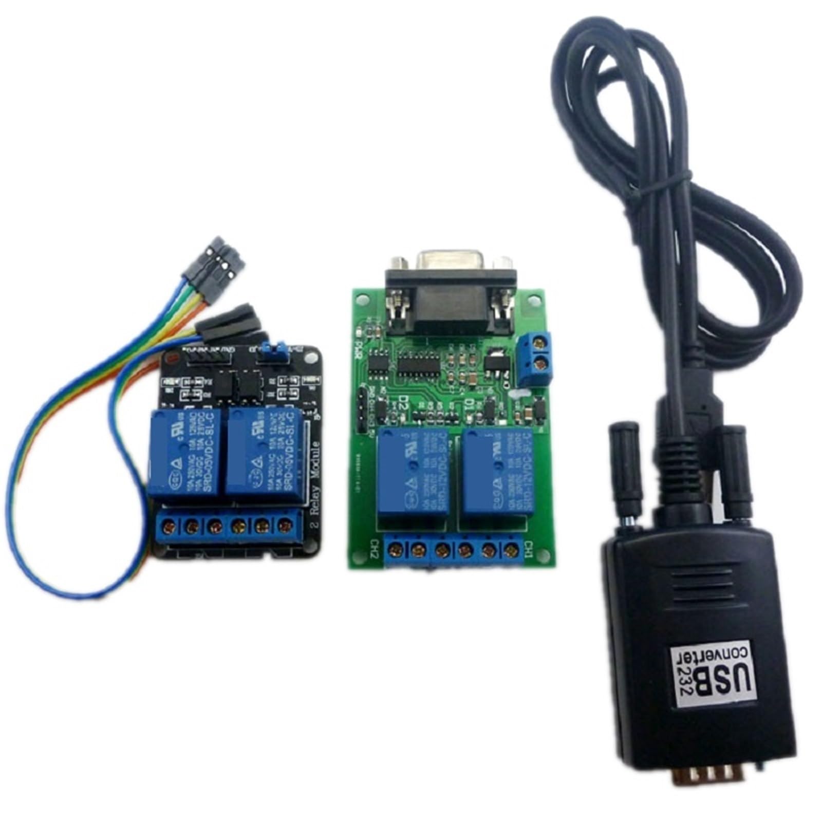 Relais Port Série 4 CH TB052 performant en 9V 12V pour commutation automatique