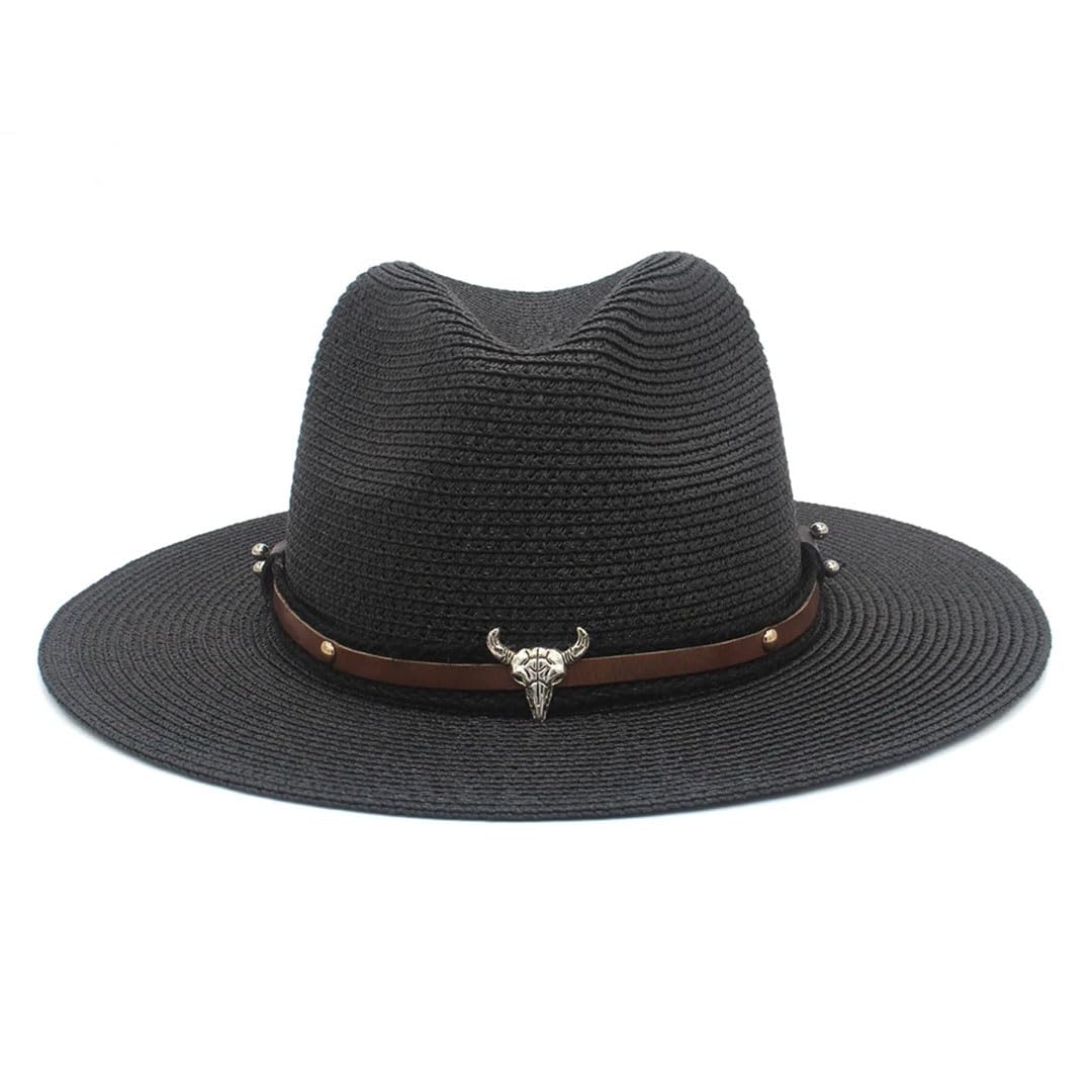 Cappelli Panama unisex in morbida paglia cappelli da sole a tesa larga cappelli Sombrero Beach Fedora cappelli