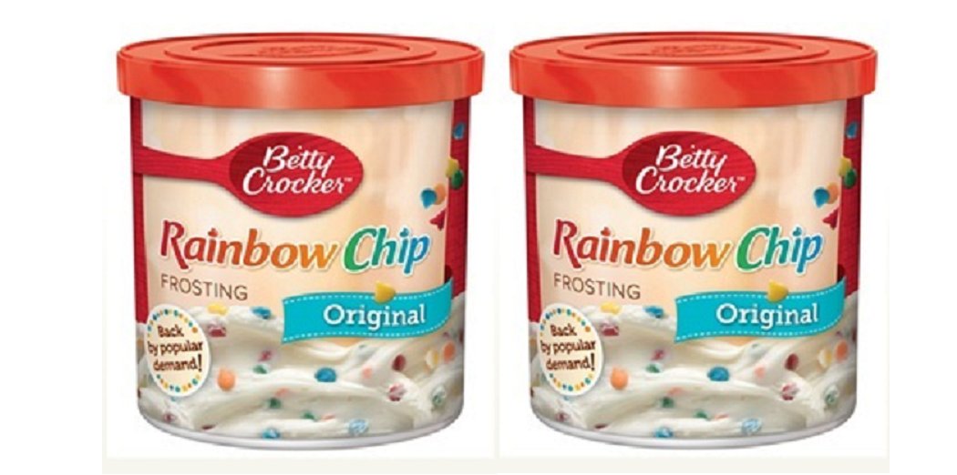 Betty Crocker Original Rainbow Chip Frosting, 16 oz. (Pack