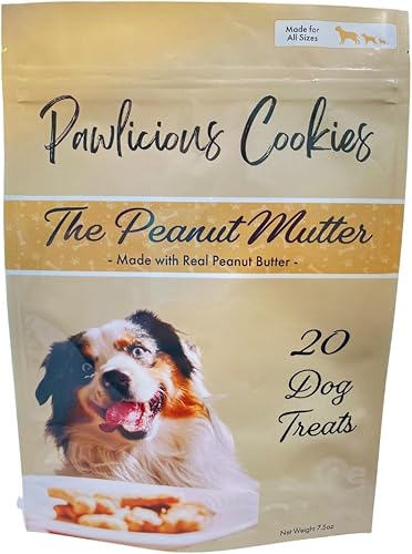 Miniatura 6 de Golosinas para perros hechas con ingredientes frescos y no conservantes orgánicos con tocino real y mantequilla de maní