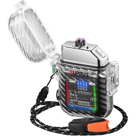 Luminous Lighter: Triple-Threat Protection with Mace, Flashlight, and Whistle