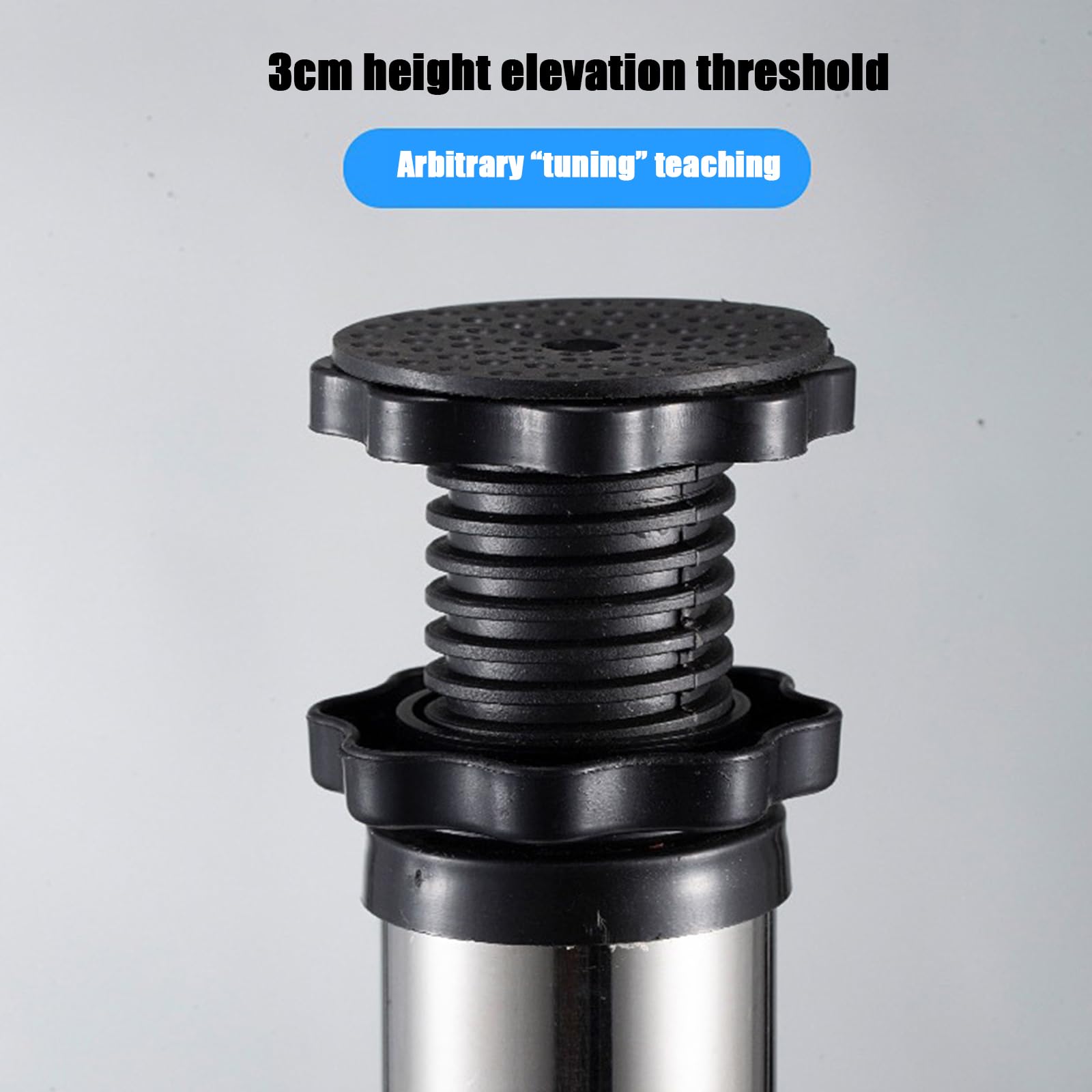 Base per Lavatrice con 4 Piedi Robusti Base - Rialzo per Lavatrice Max Belastung 300KG Supporto Universale Mobili da Cucina ed Elettrodomestici Statico Larghezza 40-60 cm