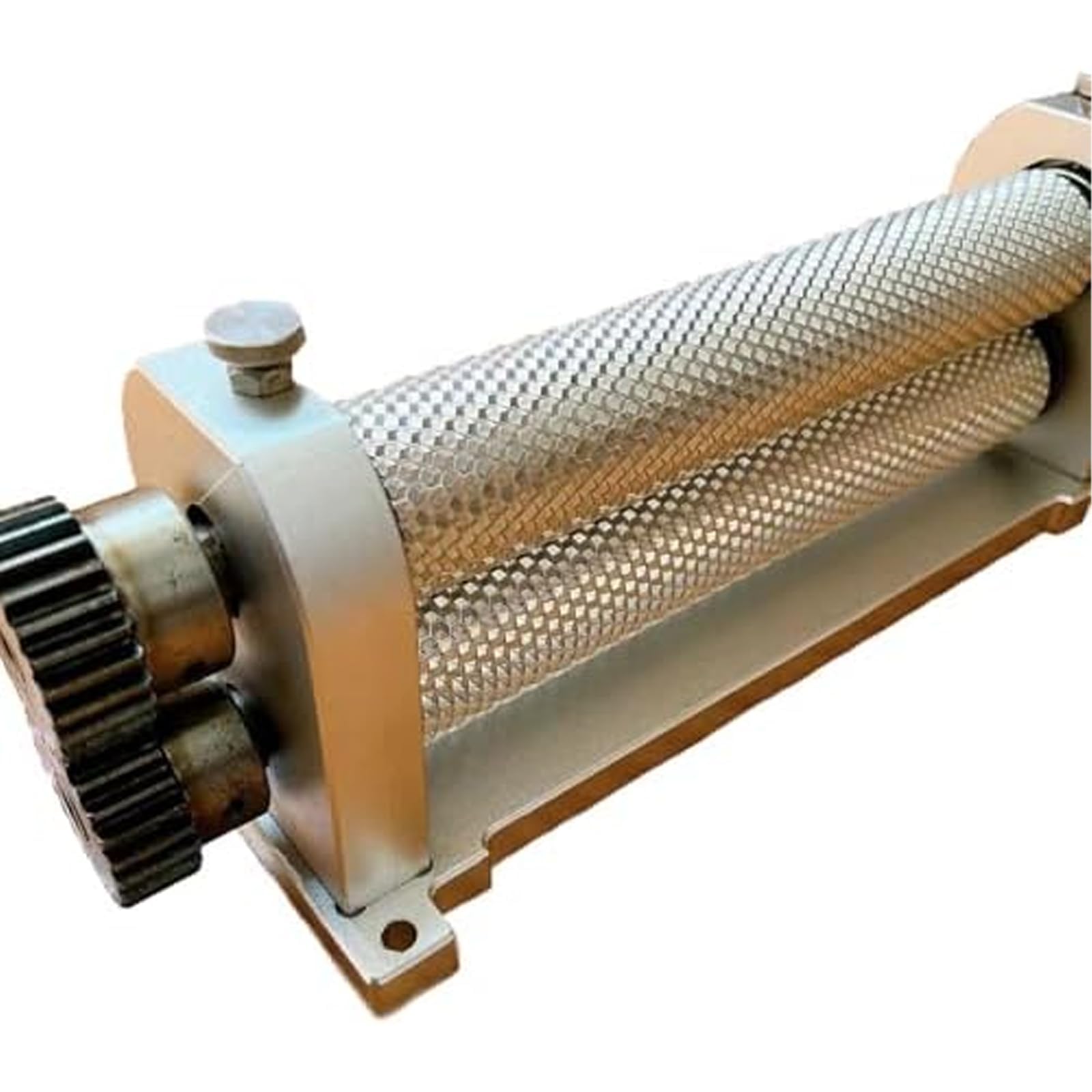 Manueller Bienenwachskamm-Fundamentrolle, 280 mm Aluminium-Legierung, Blechrolle mit 5,4 mm Wabenstempel, Imkerausrüstung für Imker