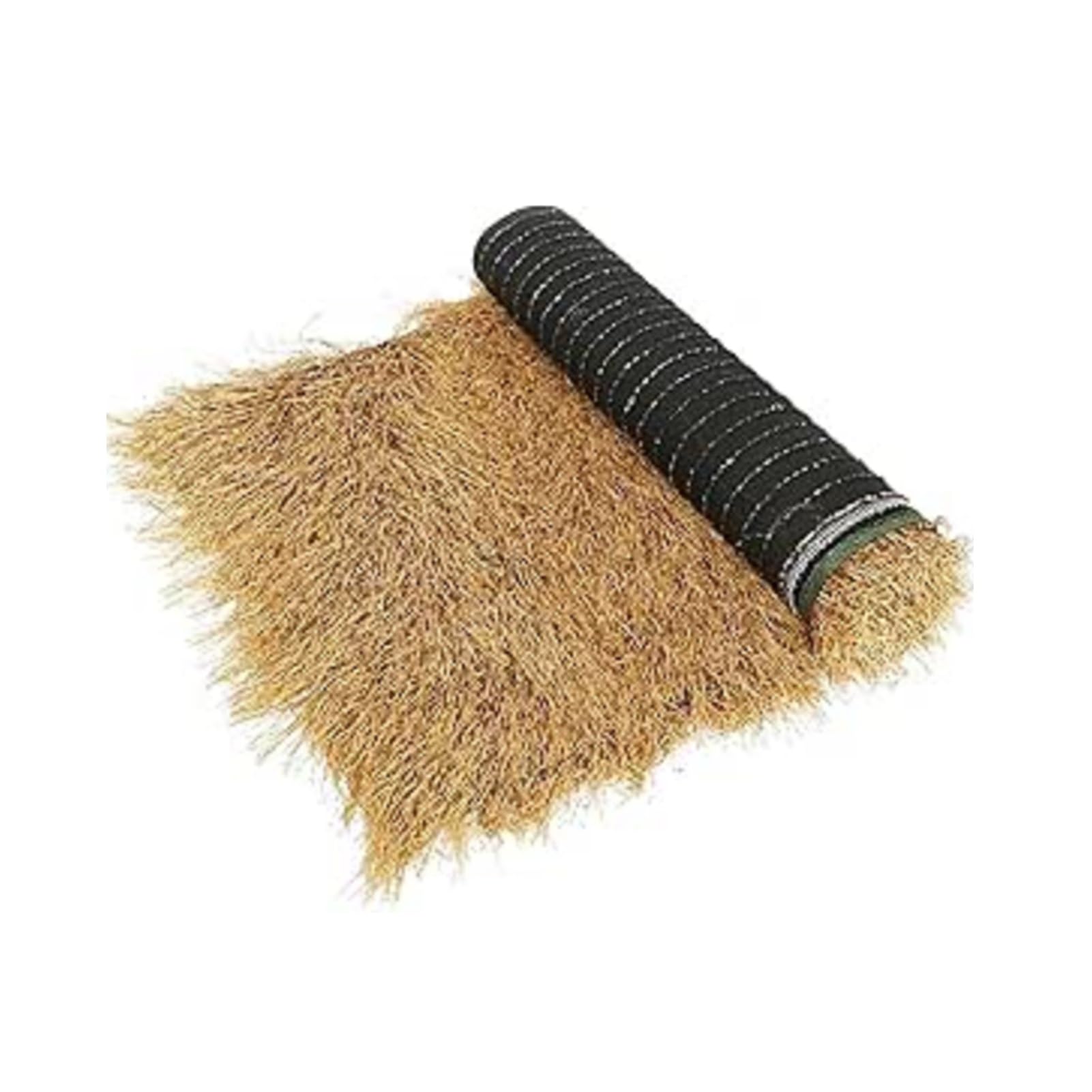 YCOVSFP 3.2–65.6 Ft Tiki Bar Artificial Thatch Roofing Roll – Waterproof & Fire-Retardant Synthetic Palapa Grass For Huts, Party Garden Fencing, Patio DIY Crafts(1x12m(3.2x39.4ft))