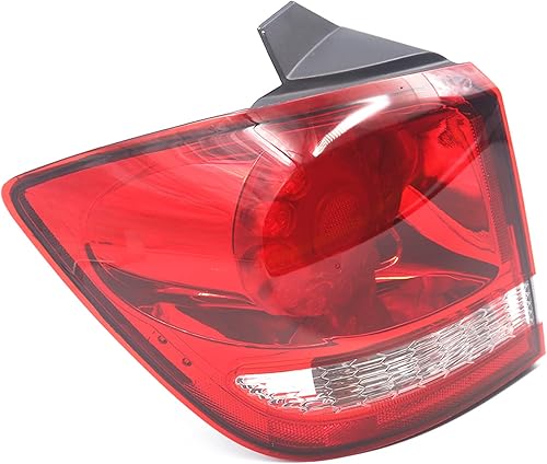 Miniatura 3 de Para Dodge Journey 2011-2018 Conjunto de luces traseras Led luz trasera lente lámpara de freno con bombilla izquierda lado del conductor LH